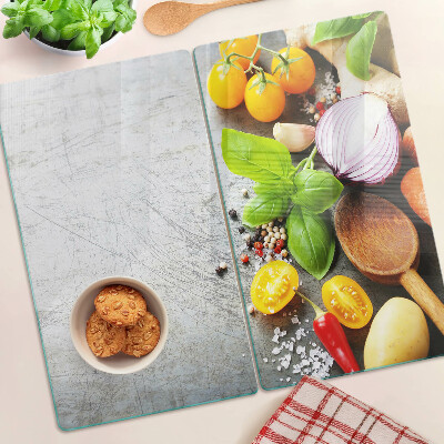 Tocător de bucătărie Ingrediente și ierburi aromatice pentru bucătărie