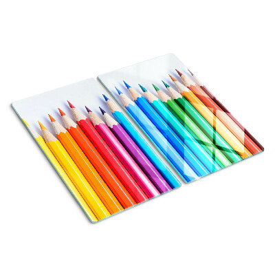 Tocător de bucătărie Creioane colorate la rând