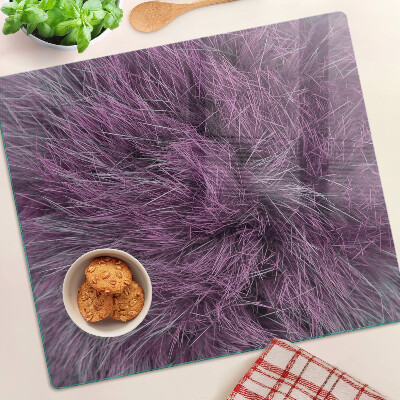 Tocător sticlă Blană violetă