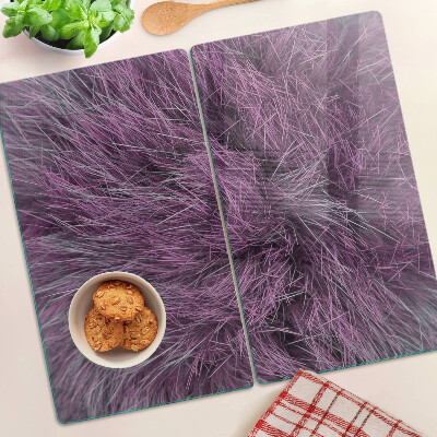 Tocător sticlă Blană violetă