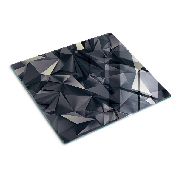 Tocător de bucătărie Geometrie în nuanțe de gri