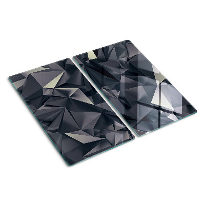 Tocător de bucătărie Geometrie în nuanțe de gri
