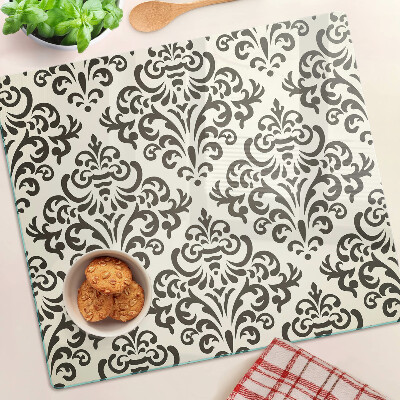 Tocător de bucătărie Model vegetal în stil baroc