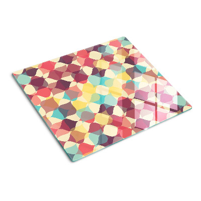 Tocător de bucătărie Geometria cercurilor colorate