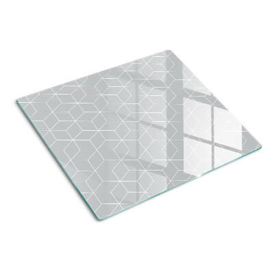 Tocător de bucătărie Grilă geometrică hexagonală
