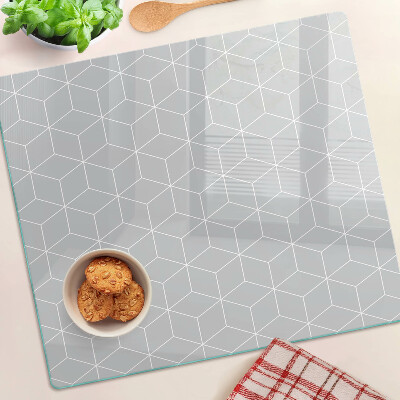 Tocător de bucătărie Grilă geometrică hexagonală