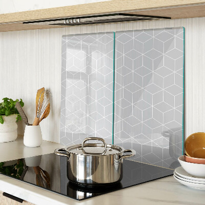 Tocător de bucătărie Grilă geometrică hexagonală