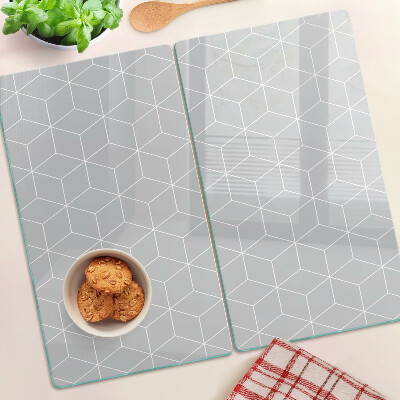 Tocător de bucătărie Grilă geometrică hexagonală