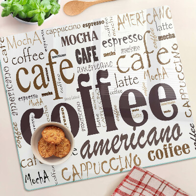 Tocător de bucătărie Cafea și băuturi din cafea