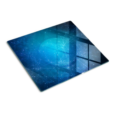 Tocător de bucătărie Motiv geometric cu linii și puncte