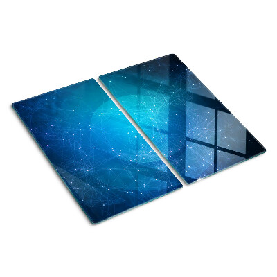 Tocător de bucătărie Motiv geometric cu linii și puncte