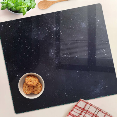 Tocător sticlă Univers cosmic cu stele