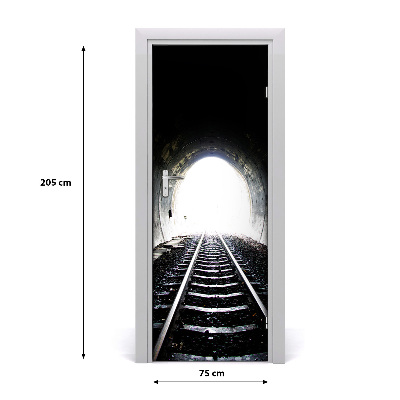 Autocolante pentru usi șine de cale ferată UȘĂ tunel auto-adezive