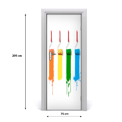 Autocolante pentru usi Paint role