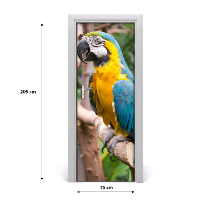 Autocolante pentru usi Parrot perete Emirates