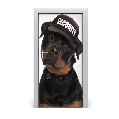 Autocolante pentru usi Rottweiler