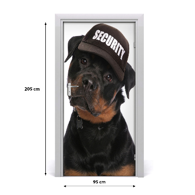 Autocolante pentru usi Rottweiler