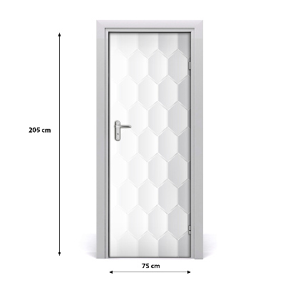 Autocolante pentru usi fundal geometrică