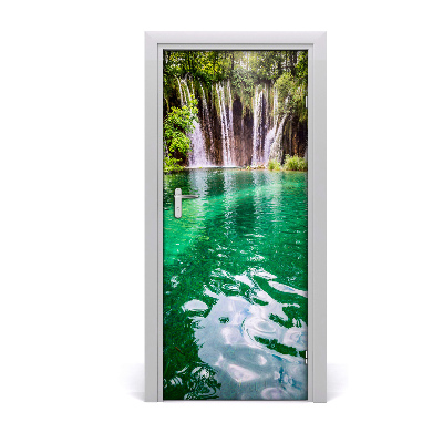 Autocolante pentru usi Lacurile Plitvice