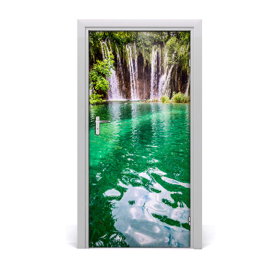 Autocolante pentru usi Lacurile Plitvice