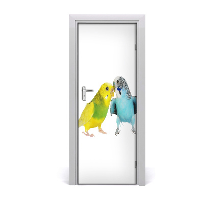 Autocolante pentru usi budgies