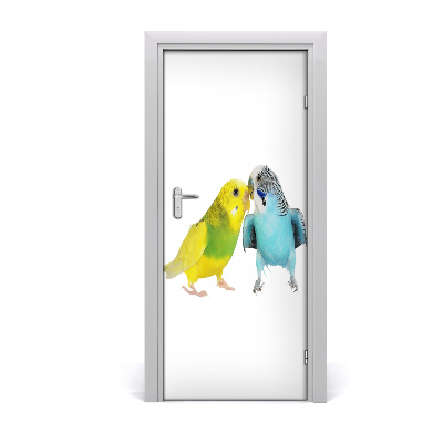 Autocolante pentru usi budgies