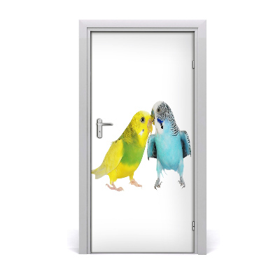 Autocolante pentru usi budgies