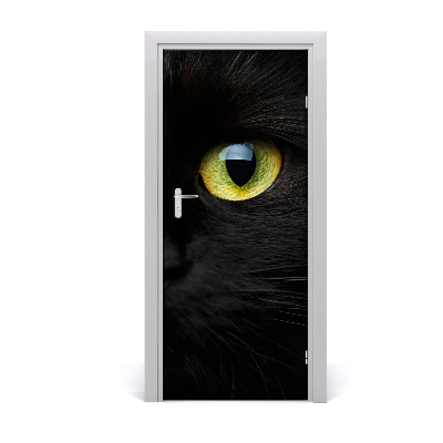 Autocolante pentru usi perete Cat Eyes