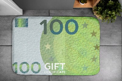 Covoras baie Euro banknote money