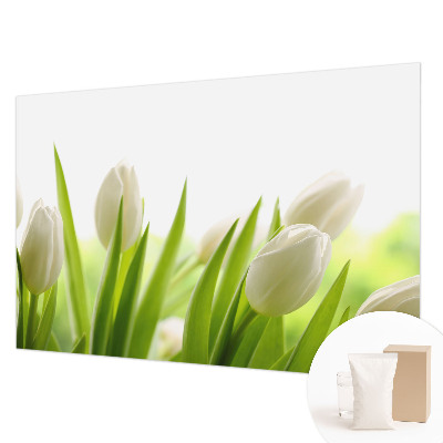 Fototapet vlies pentru living cu motiv de grădină exotică
