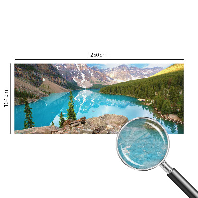 Fototapet vlies pentru copii Cercuri de lemn