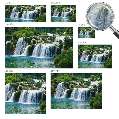 Fototapet modern la comandă Unde monocromatice