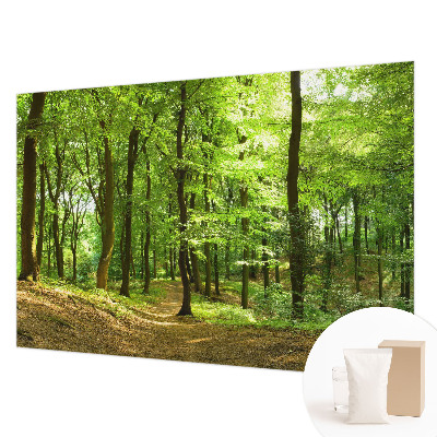 Fototapet la comandă pentru living Hexagone pastelate