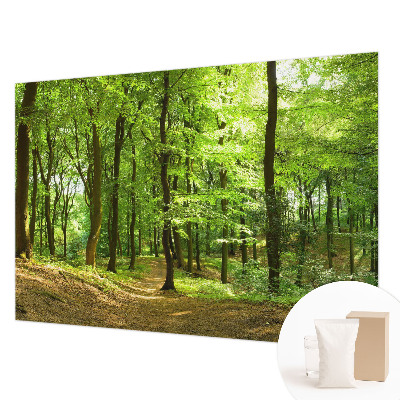 Fototapet la comandă pentru living Hexagone pastelate