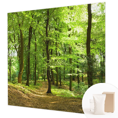 Fototapet la comandă pentru living Hexagone pastelate