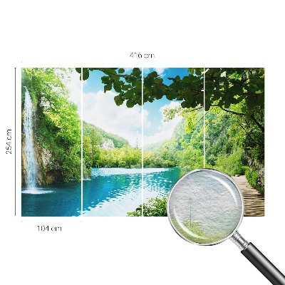 Fototapet la comandă Valuri de piatră