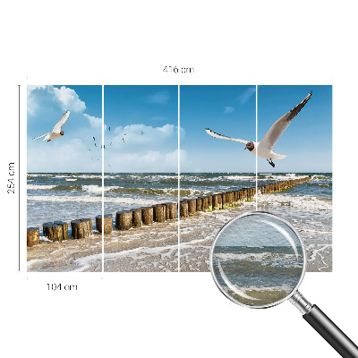 Fototapet vlies Forme de acuarelă