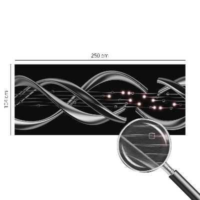 Fototapet vlies pentru dormitor Frunze verzi