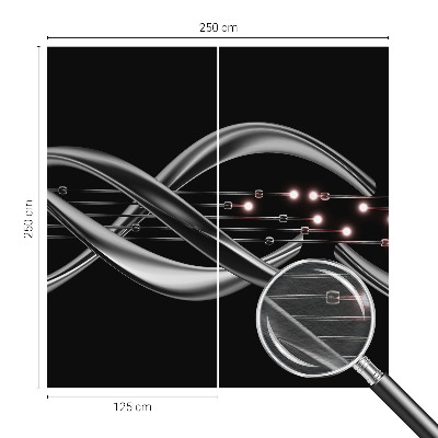 Fototapet vlies pentru dormitor Frunze verzi