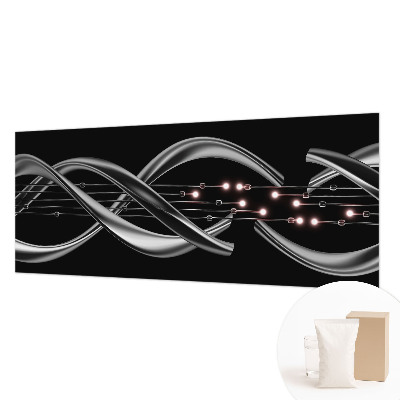 Fototapet vlies pentru dormitor Frunze verzi