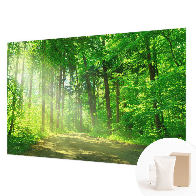 Tapet foto decorativ cu motiv de valuri metalice