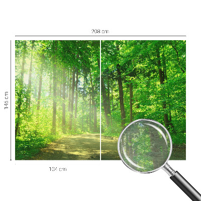 Tapet foto decorativ Valuri metalice