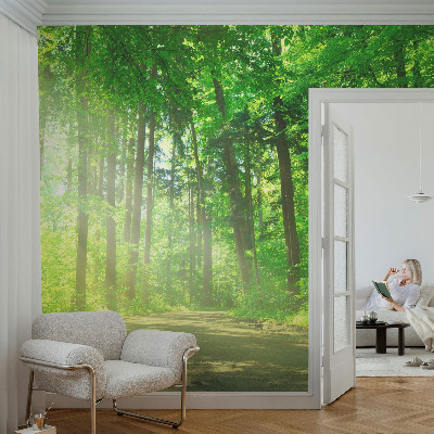 Tapet foto decorativ Valuri metalice