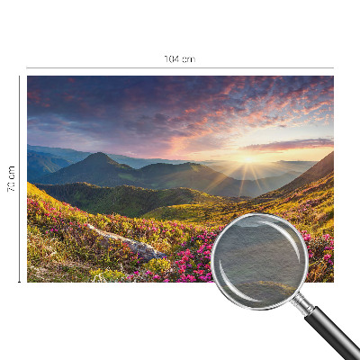 Fototapet decorativ pe perete Valuri verzi