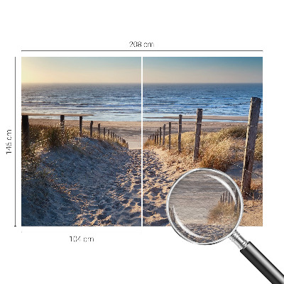 Fototapet la comandă Panglici roz