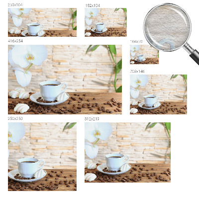 Fototapet modern la comandă Valuri metalice