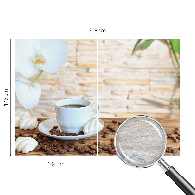 Fototapet modern la comandă Valuri metalice