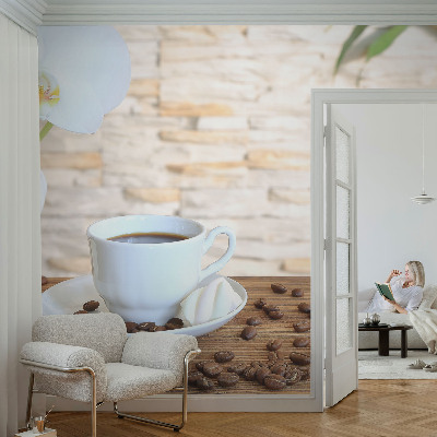 Fototapet modern la comandă Valuri metalice