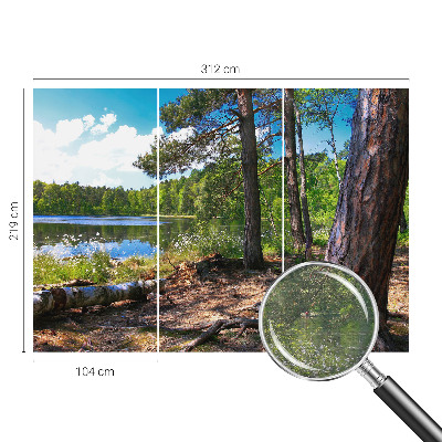 Fototapet la comandă pentru living Cuburi creative