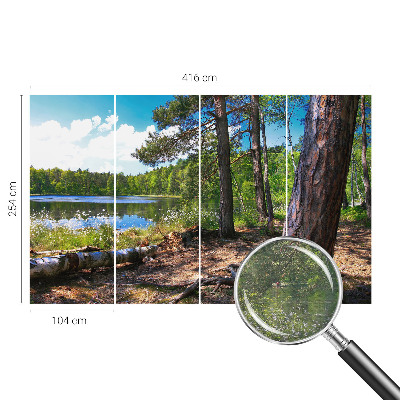 Fototapet la comandă pentru living Cuburi creative